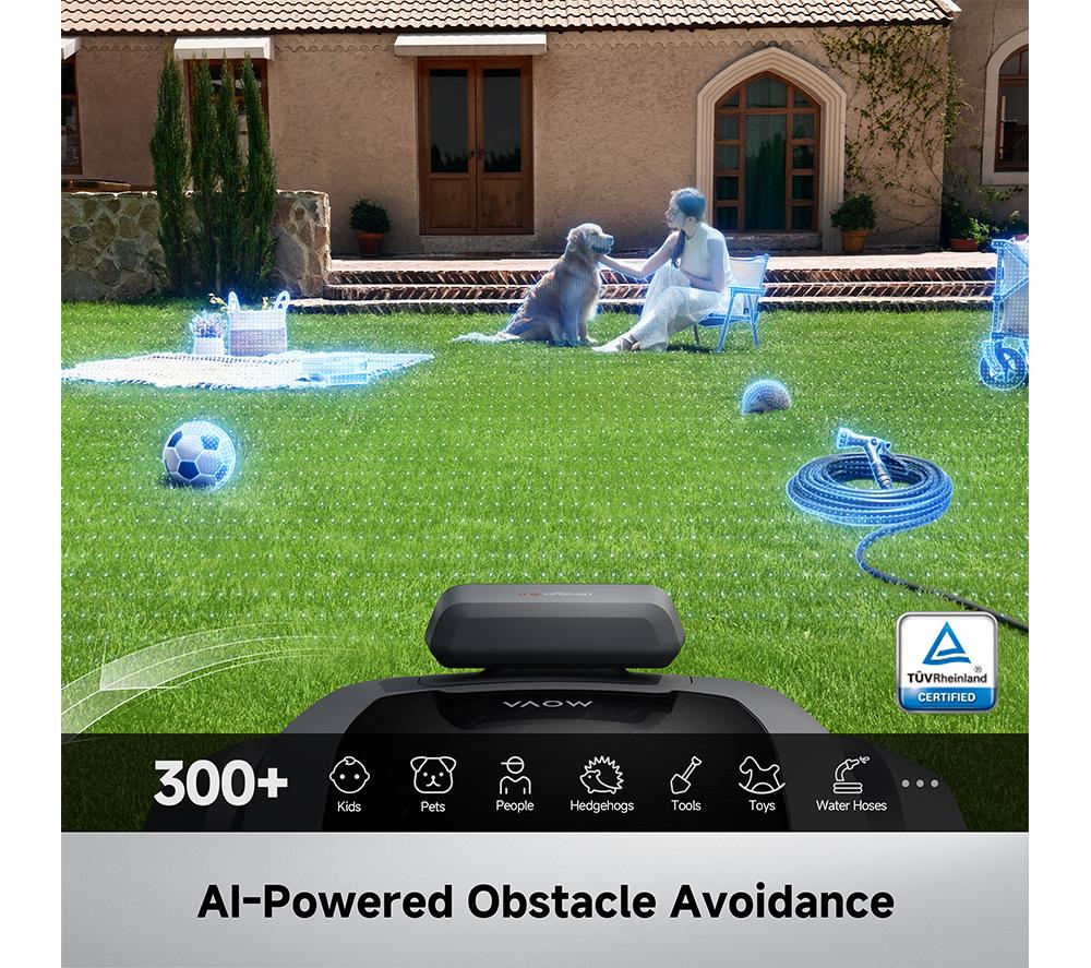 MOVA ViAX 500 Cordless Robotic Lawn Mower - Black image number 3 of 11