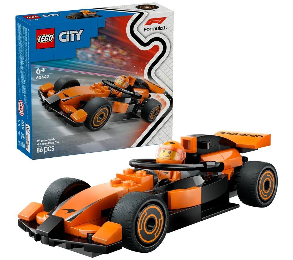 LEGO City 60442 McLaren F1 Race Car Set image number 4 of 4