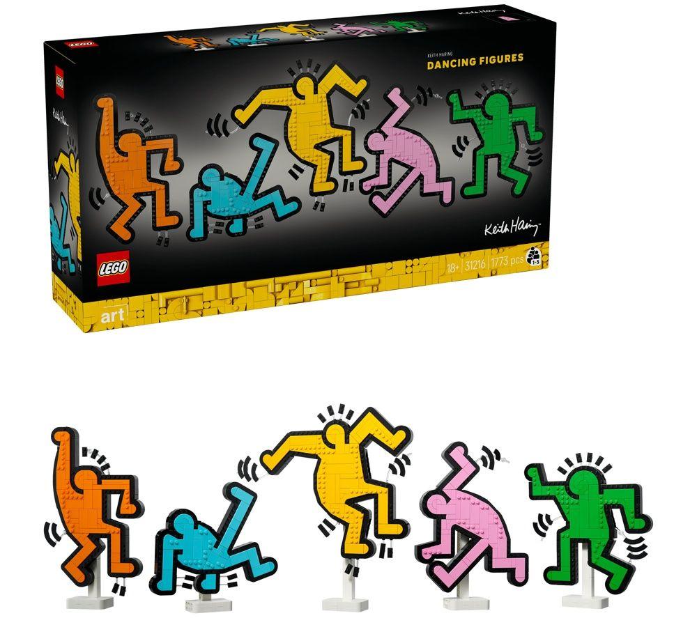 Lego Art Keith Haring 31216 Dancing Figures Set for Adults