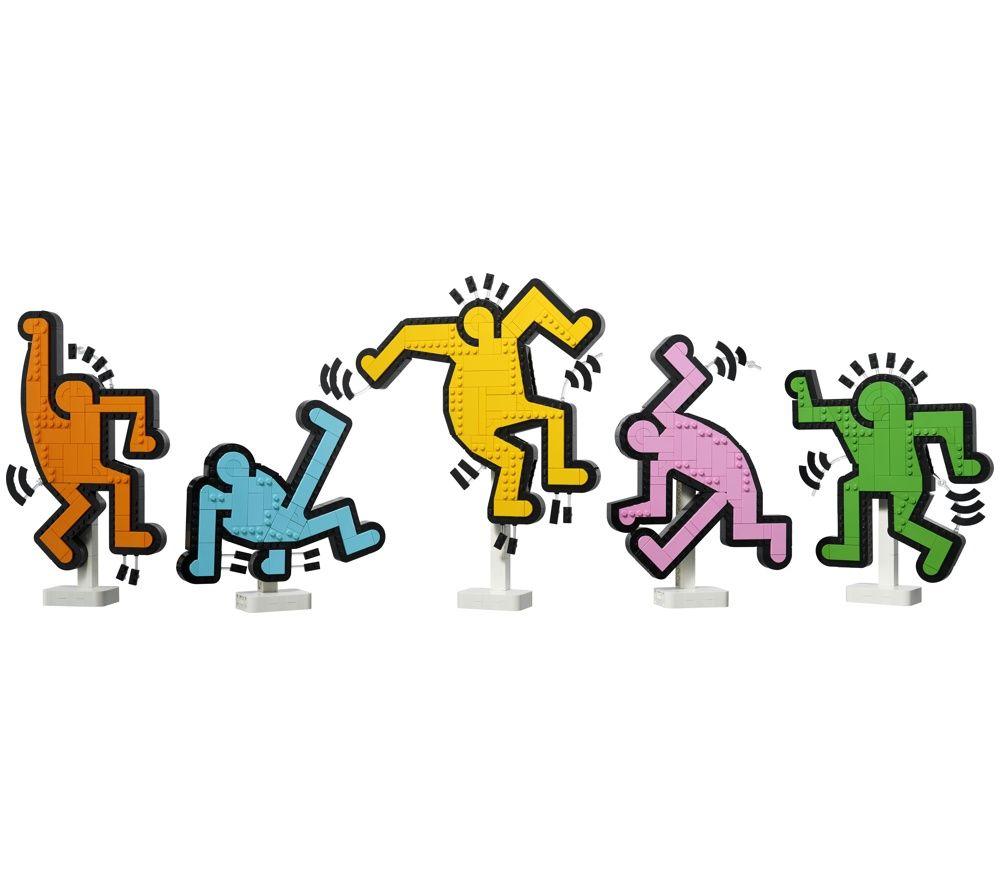 LEGO Art Keith Haring 31216 Dancing Figures Set for Adults image number 2 of 4