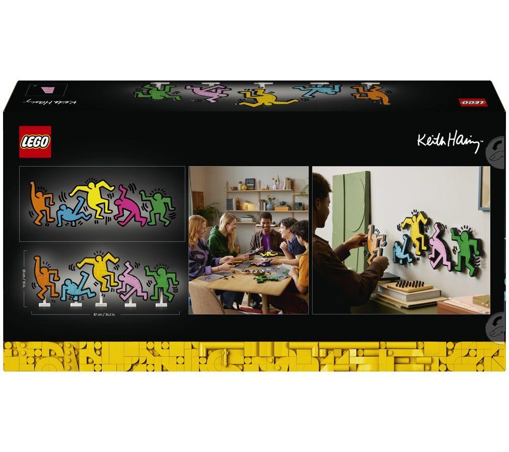 LEGO Art Keith Haring 31216 Dancing Figures Set for Adults image number 3 of 4