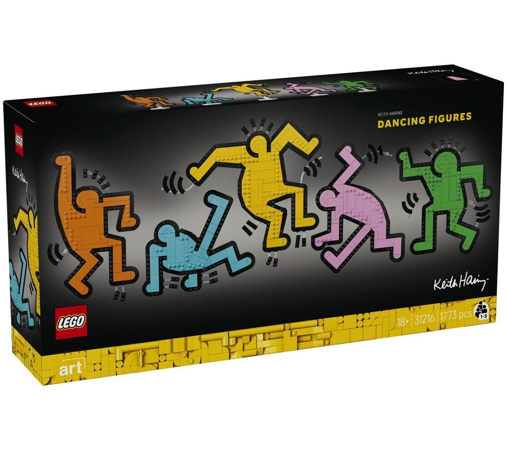 LEGO Art Keith Haring 31216 Dancing Figures Set for Adults image number 4 of 4