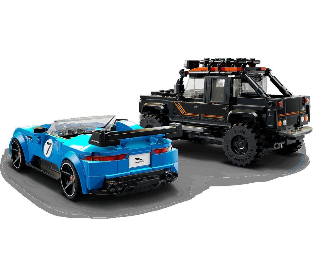 LEGO Speed Champions 77264 Jaguar Project 7 & Land Rover Defender Set image number 4 of 7