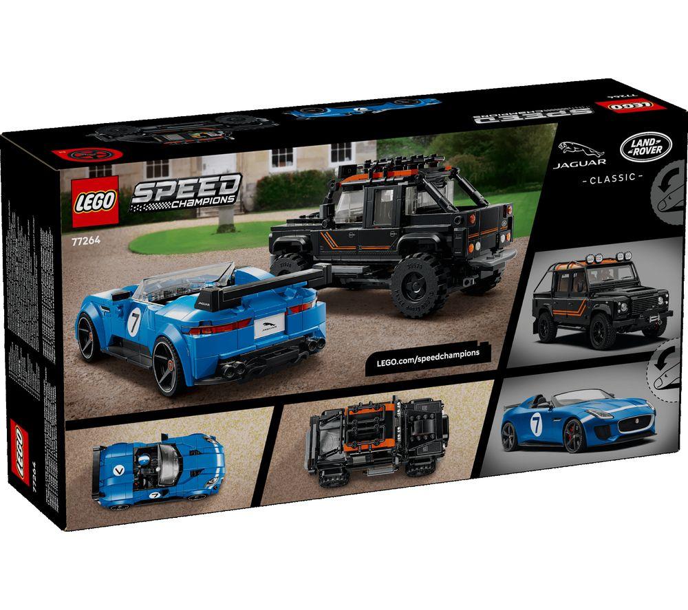 LEGO Speed Champions 77264 Jaguar Project 7 & Land Rover Defender Set image number 7 of 7