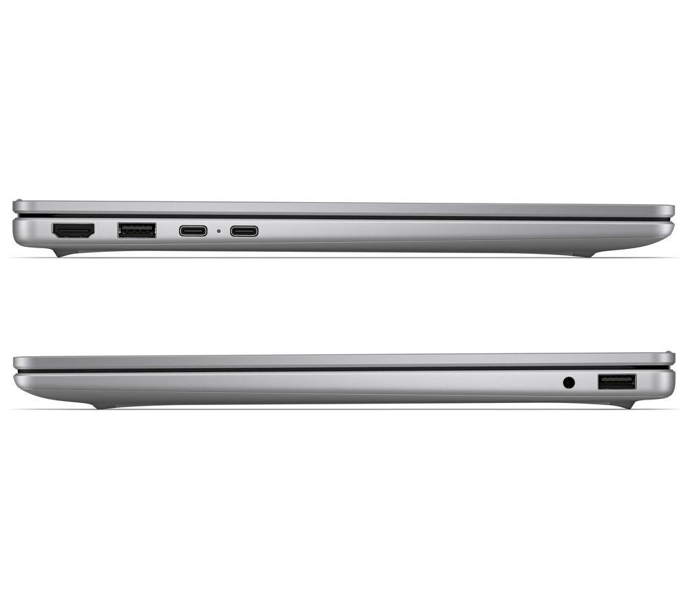 HP OmniBook 3 NGAI 14" Laptop - Snapdragon X, 256 GB SSD, Silver image number 4 of 8