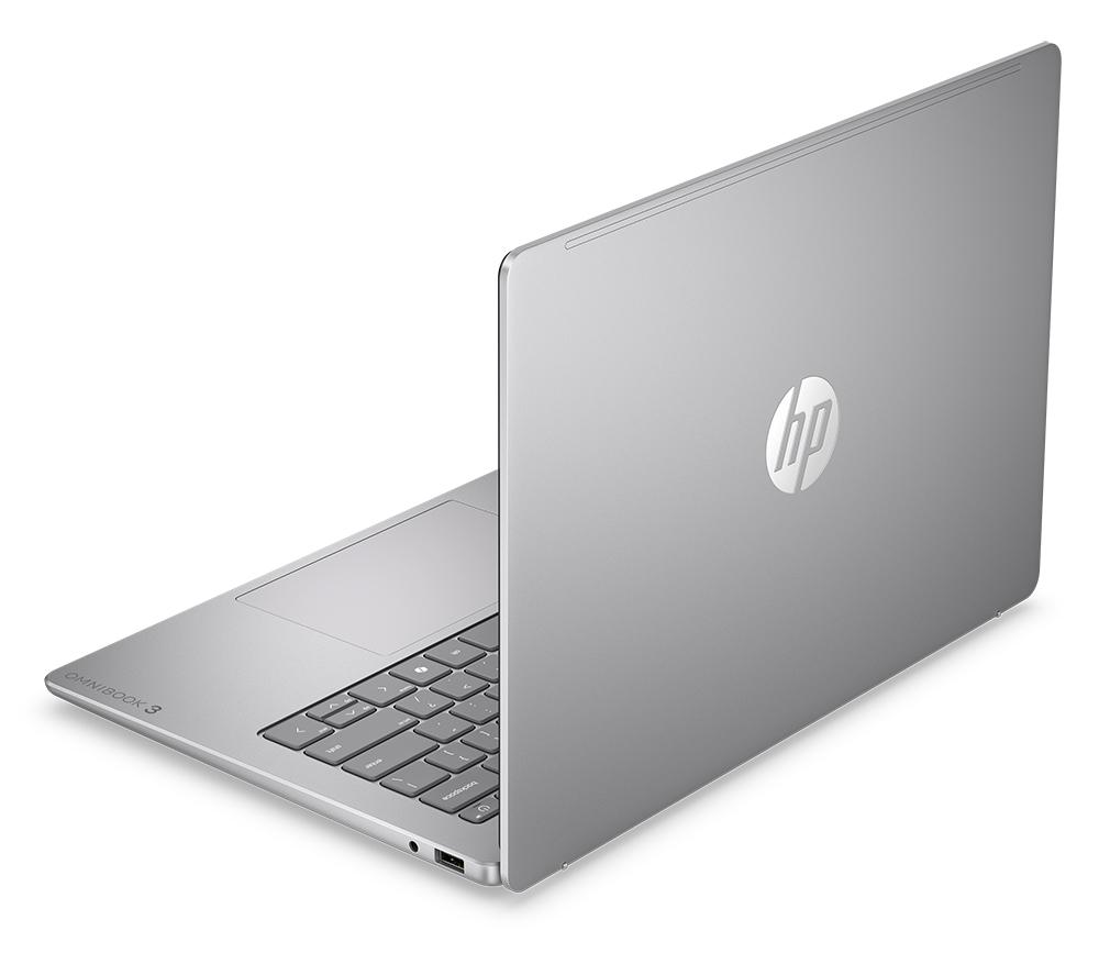 HP OmniBook 3 NGAI 14" Laptop - Snapdragon X, 256 GB SSD, Silver image number 22 of 34