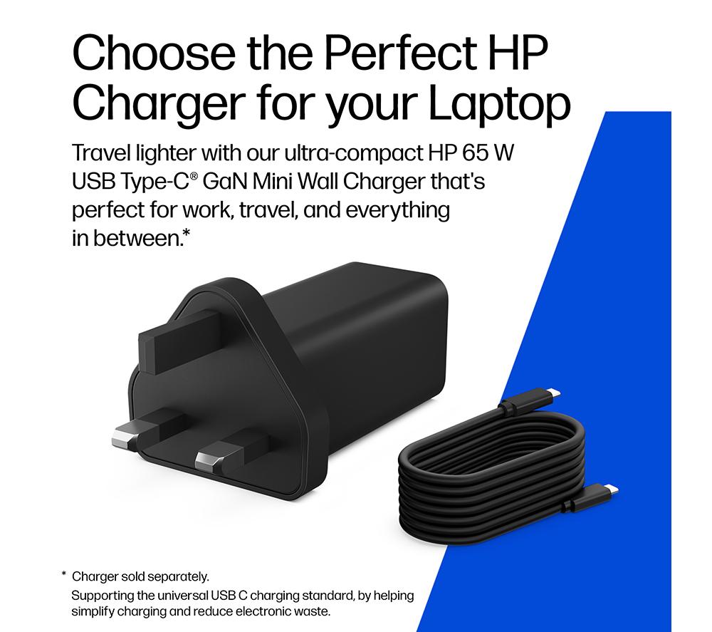 HP OmniBook 3 NGAI 14" Laptop - Snapdragon X, 256 GB SSD, Silver image number 30 of 34