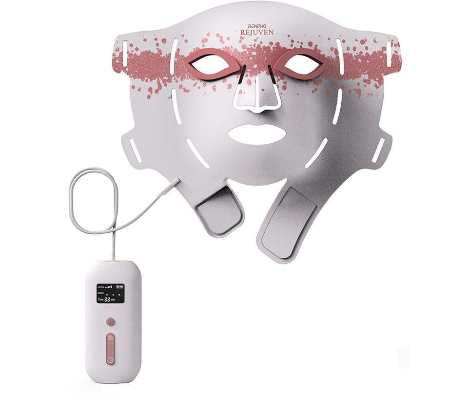 RENPHO Artemis Blush 4-Mode LED Face Mask - White