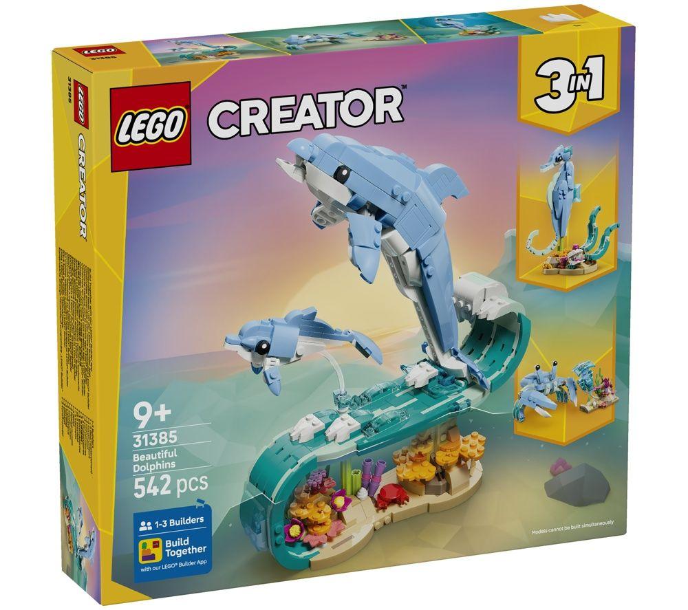 LEGO Creator 31385 Sea Animals: Beautiful Dolphins Set image number 2 of 4