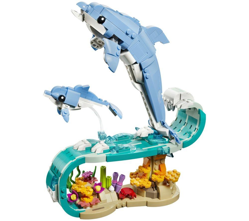 LEGO Creator 31385 Sea Animals: Beautiful Dolphins Set image number 3 of 4