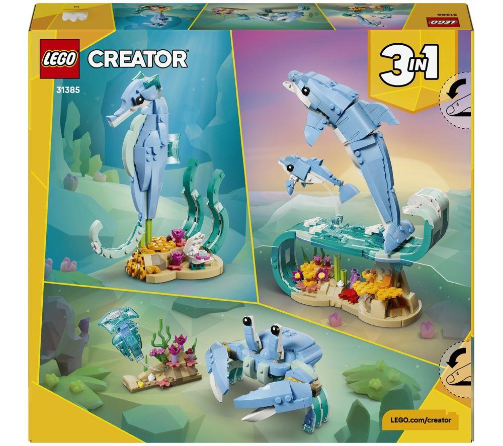 LEGO Creator 31385 Sea Animals: Beautiful Dolphins Set image number 4 of 4