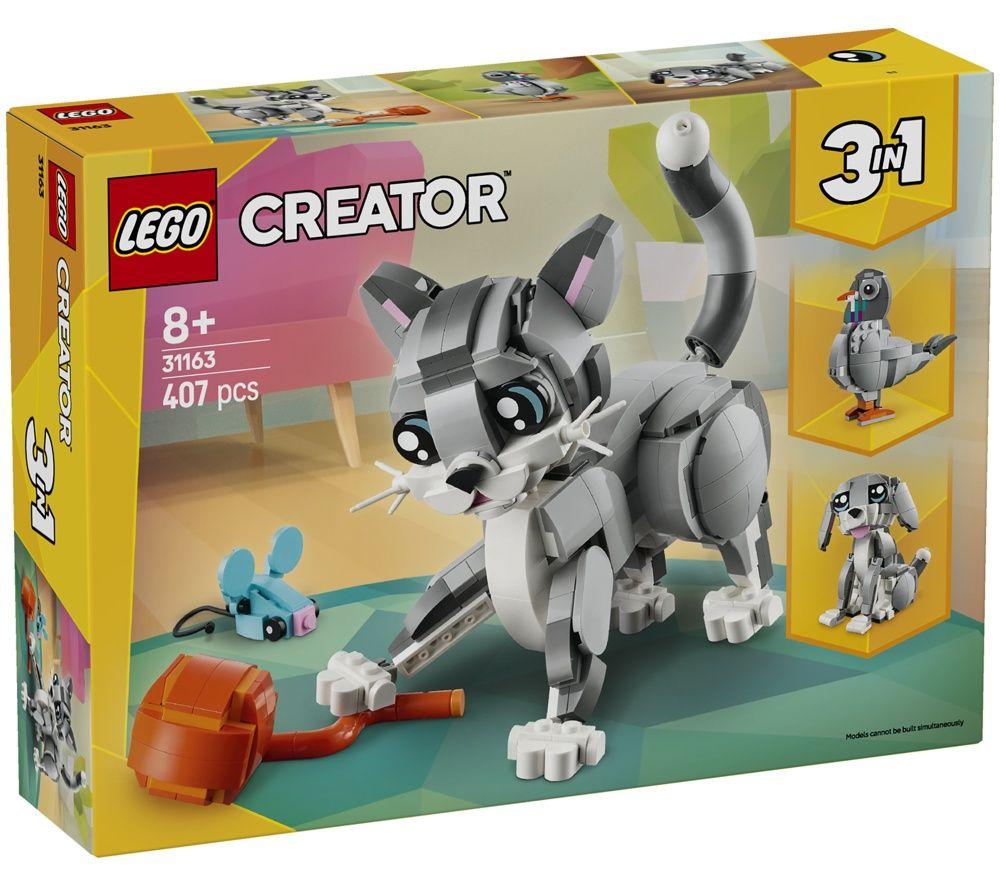 LEGO Creator 3-in-1 31163 Playful Cat Set image number 2 of 4