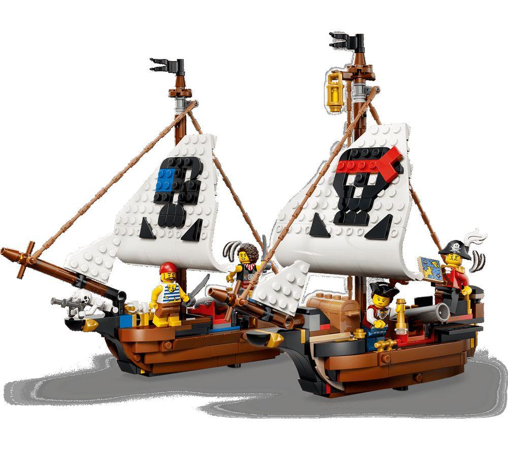 LEGO Creator 3-in-1 31387 Iconic Pirate Ship Set image number 5 of 6