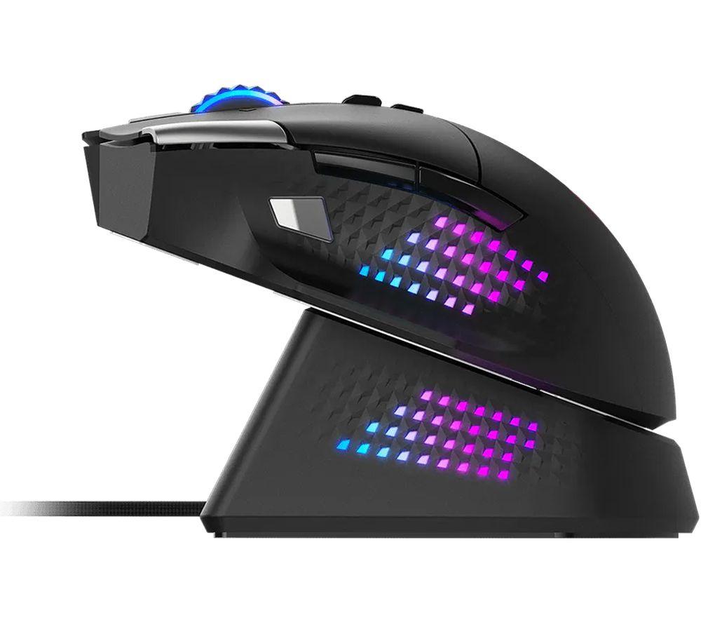 MSI VERSA PRO RGB Wireless Optical Gaming Mouse & Charging Dock - Black image number 13 of 13