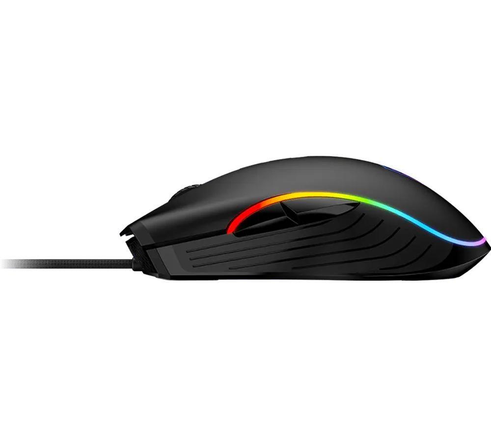 MSI FORGE GM300 RGB Optical Gaming Mouse - Black image number 5 of 5