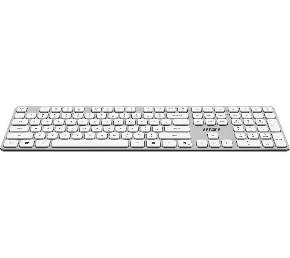 MSI FORGE K210 Wireless Gaming Keyboard & Mouse Set - White image number 6 of 19