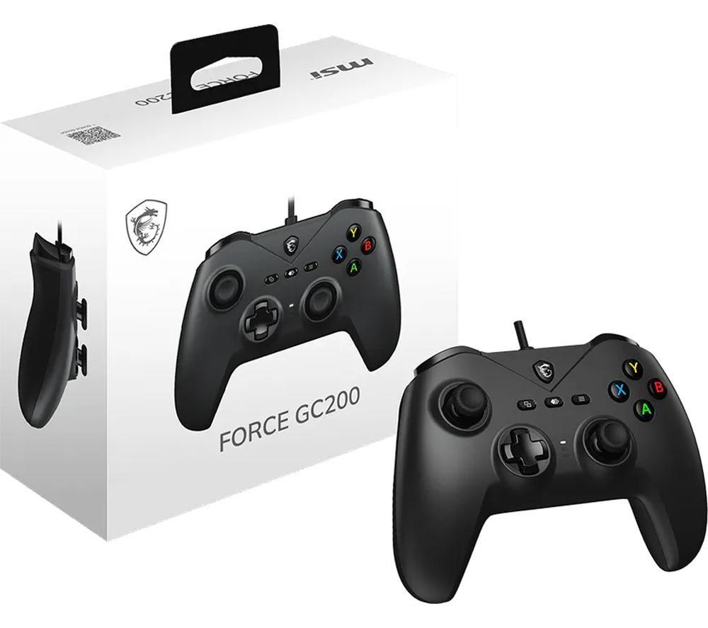 MSI Force GC200 Wired Controller - Black image number 4 of 5