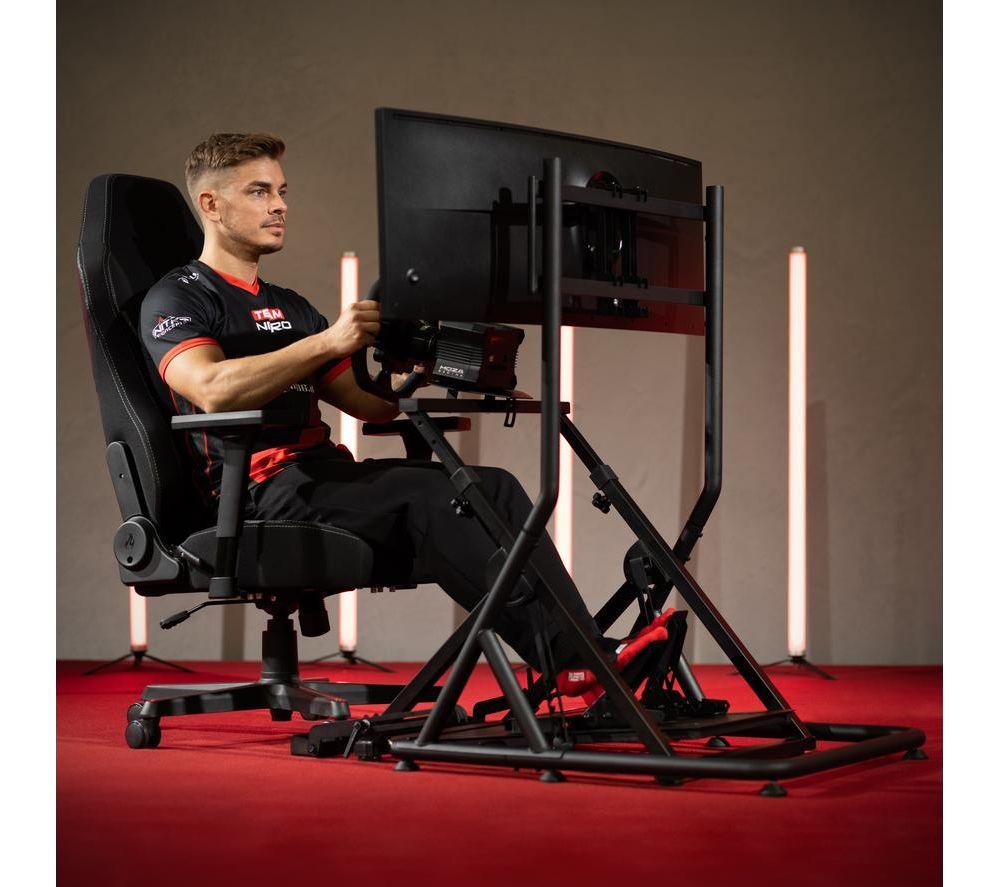 NITRO CONCEPTS C-Racer Racing Wheel Stand - Black image number 5 of 7
