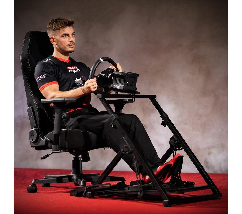 NITRO CONCEPTS C-Racer Racing Wheel Stand - Black image number 6 of 7