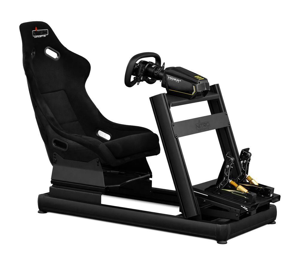 NITRO CONCEPTS R300 Racing Simulation Seat Base - Black image number 2 of 8