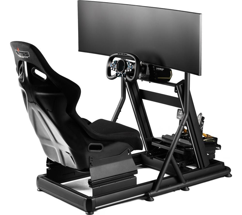 NITRO CONCEPTS Holder E Racing Seat Gear Shifter Mount - Black image number 2 of 3