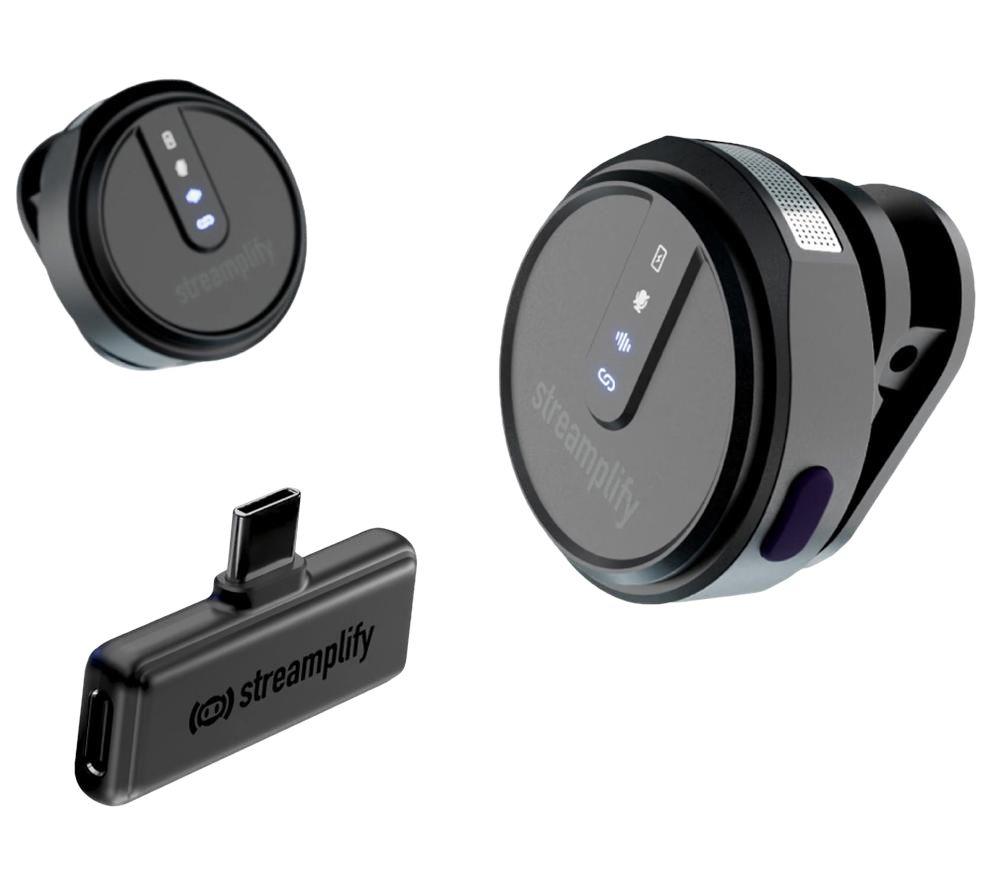 STREAMPLIFY MIC GO Wireless Microphone System - Black image number 7 of 8