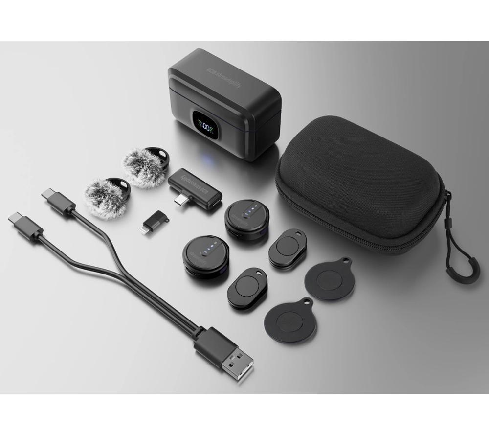 STREAMPLIFY MIC GO Wireless Microphone System - Black image number 8 of 8