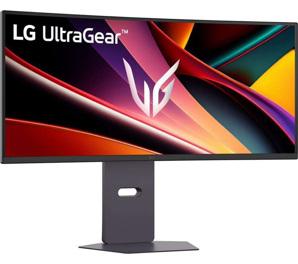 Lg UltraGear 34G600A-B Wide Quad HD 34" Curved VA LCD Gaming Monitor - Black, Black