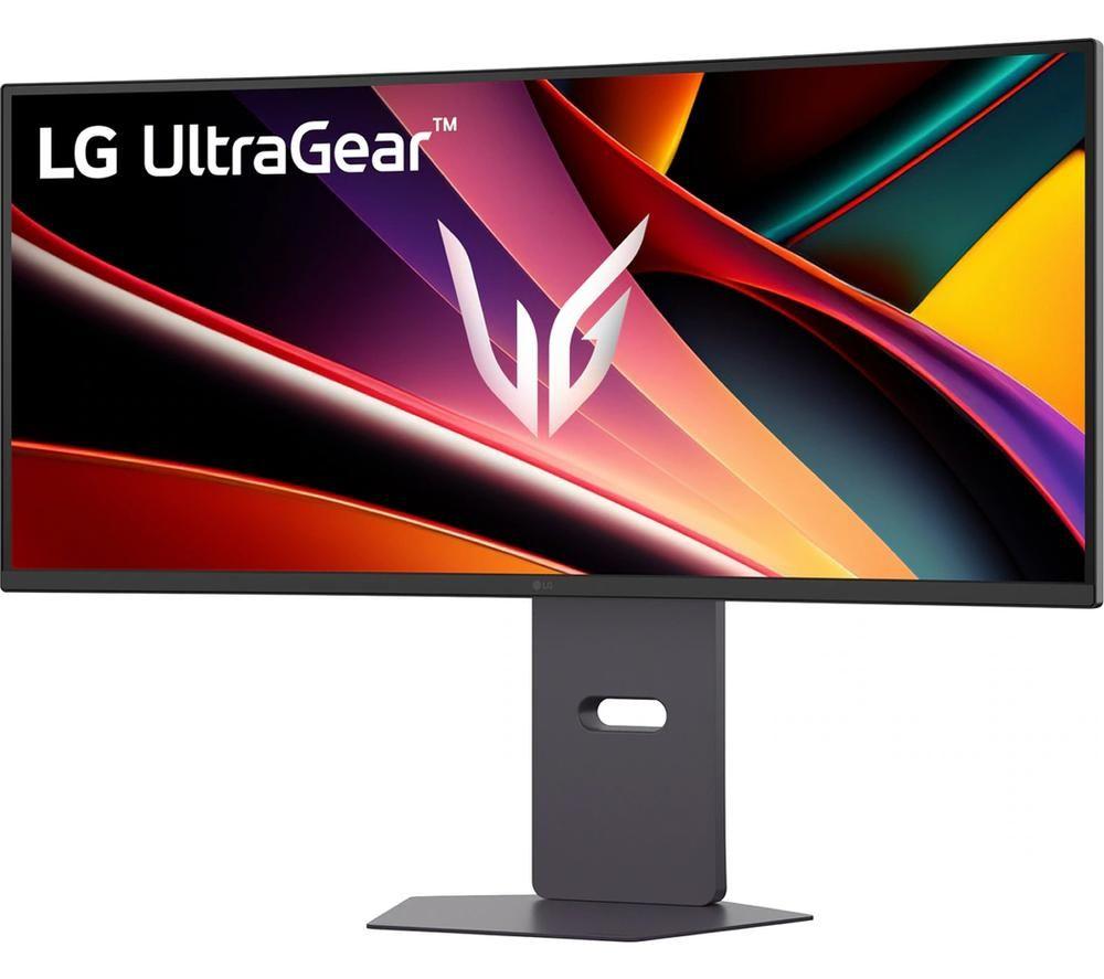 LG UltraGear 34G600A-B Wide Quad HD 34" Curved VA LCD Gaming Monitor - Black image number 3 of 14