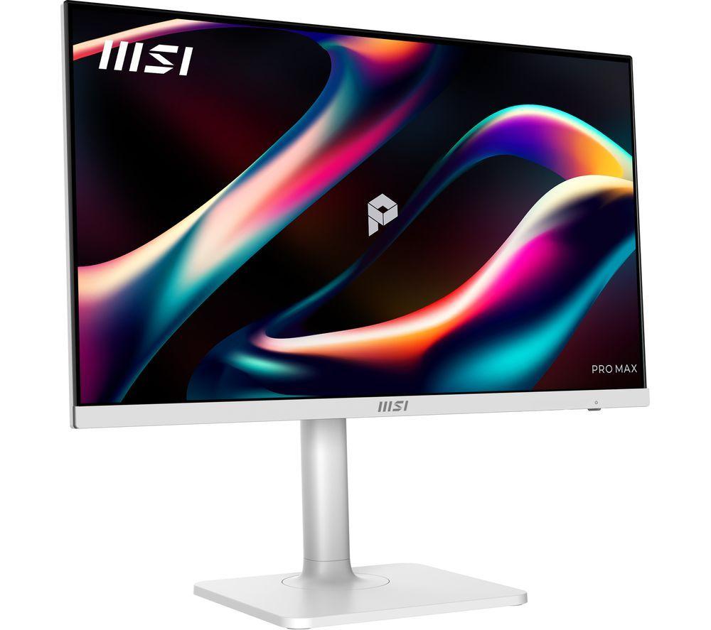 MSI PRO MAX 241PHW E144 Quad HD 23.8" LED Monitor - White image number 9 of 9