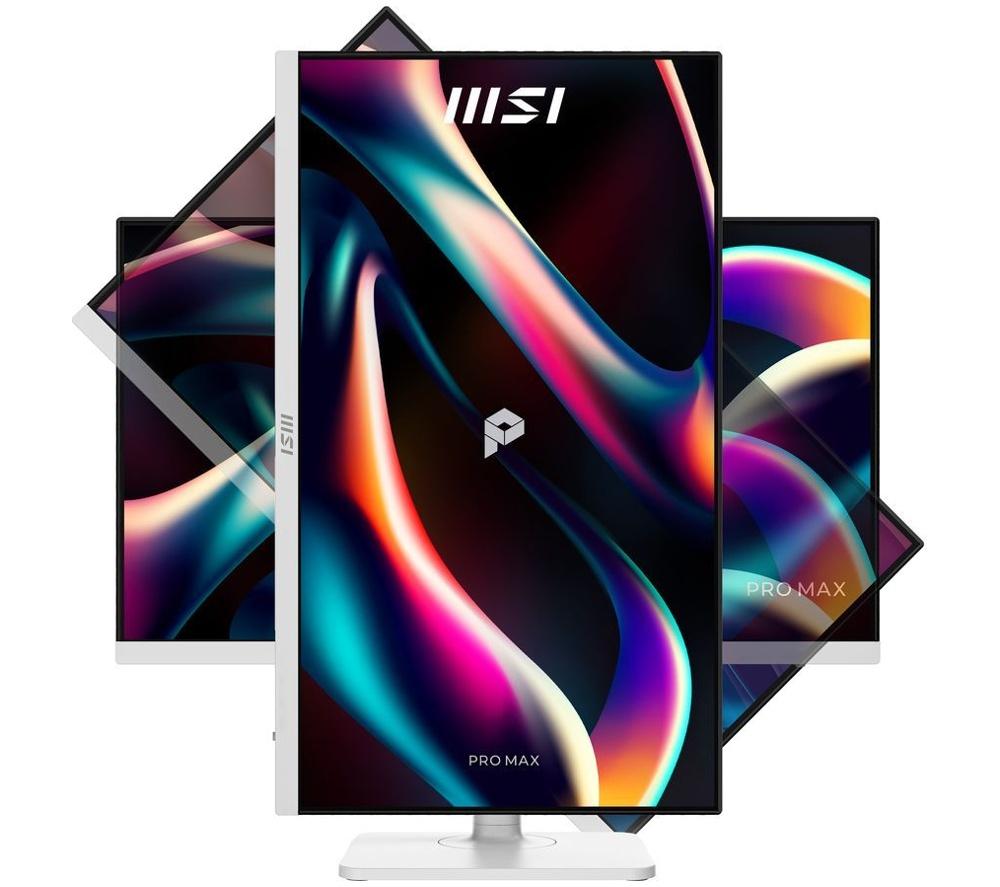 MSI PRO MAX 271QPHW E14 Quad HD 27" LED Monitor - White image number 6 of 9
