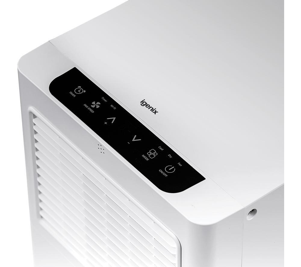 IGENIX 7000 BTU 3-in-1 Portable Air Conditioner & Dehumidifier - White image number 5 of 8