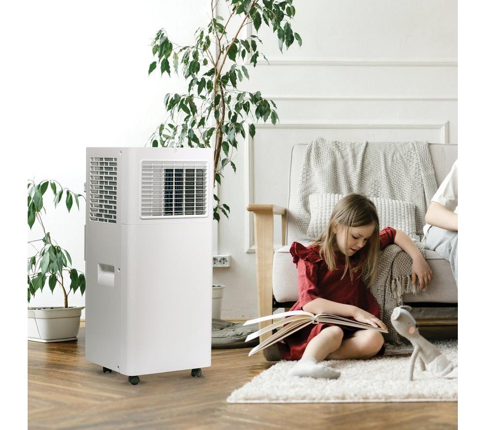 IGENIX 9000 BTU 3-in-1 Portable Air Conditioner & Dehumidifier - White image number 9 of 15