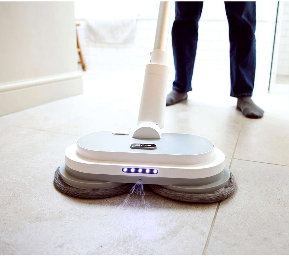AIRCRAFT HOME Powerglide City+ Compact Hard Floor Cleaner - Grey & White image number 4 of 12