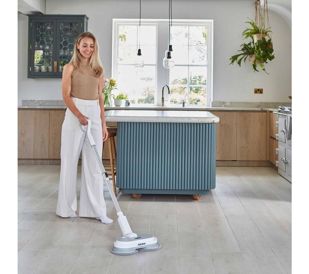 AIRCRAFT HOME Powerglide City+ Compact Hard Floor Cleaner - Grey & White image number 7 of 12