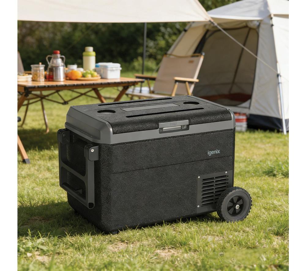 IGENIX IGBF04000B Portable Basket Fridge - Black image number 2 of 6