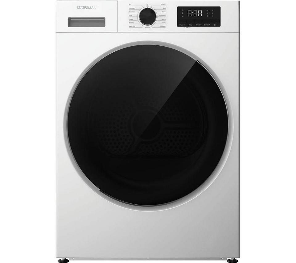STATESMAN THP28W 8 kg Heat Pump Tumble Dryer - White