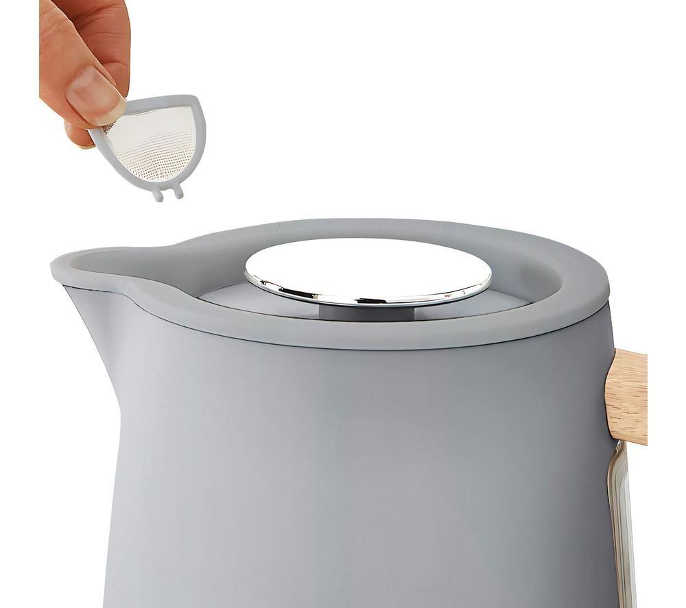STATESMAN Scandi SKK00153GY Jug Kettle - Brown & Grey image number 2 of 6