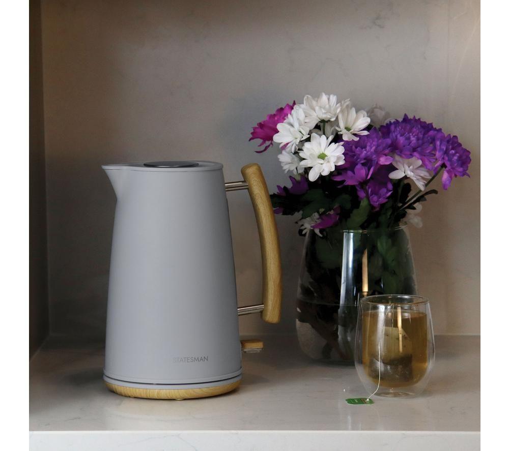 STATESMAN Scandi SKK00153GY Jug Kettle - Brown & Grey image number 4 of 6