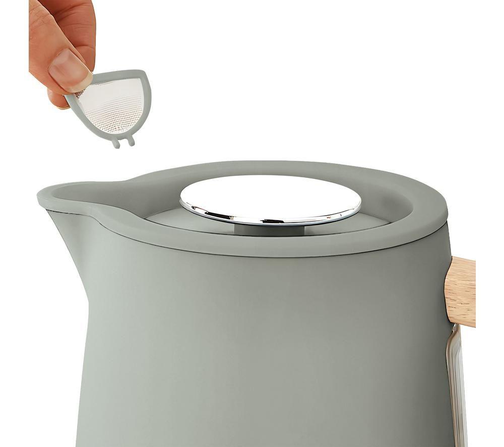 STATESMAN Scandi SKK00153CR Jug Kettle - Brown & Green image number 2 of 5