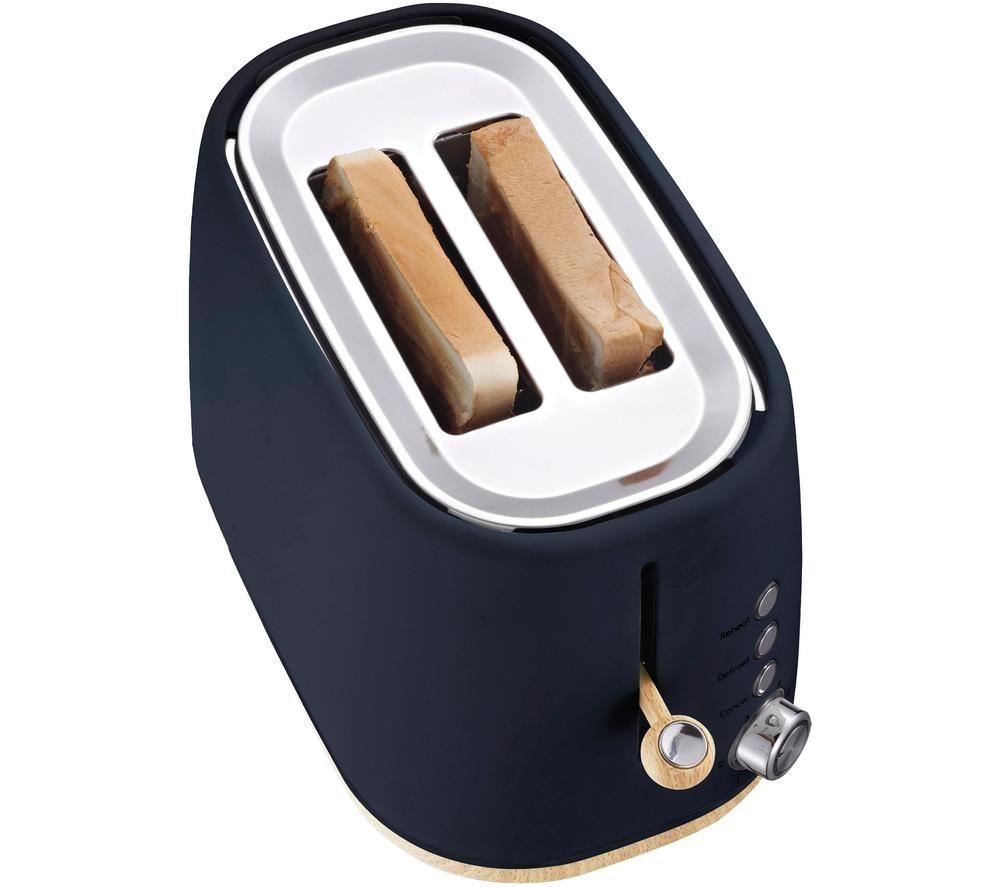 STATESMAN Scandi SKT05090NB 2-Slice Toaster - Brown & Blue image number 5 of 5