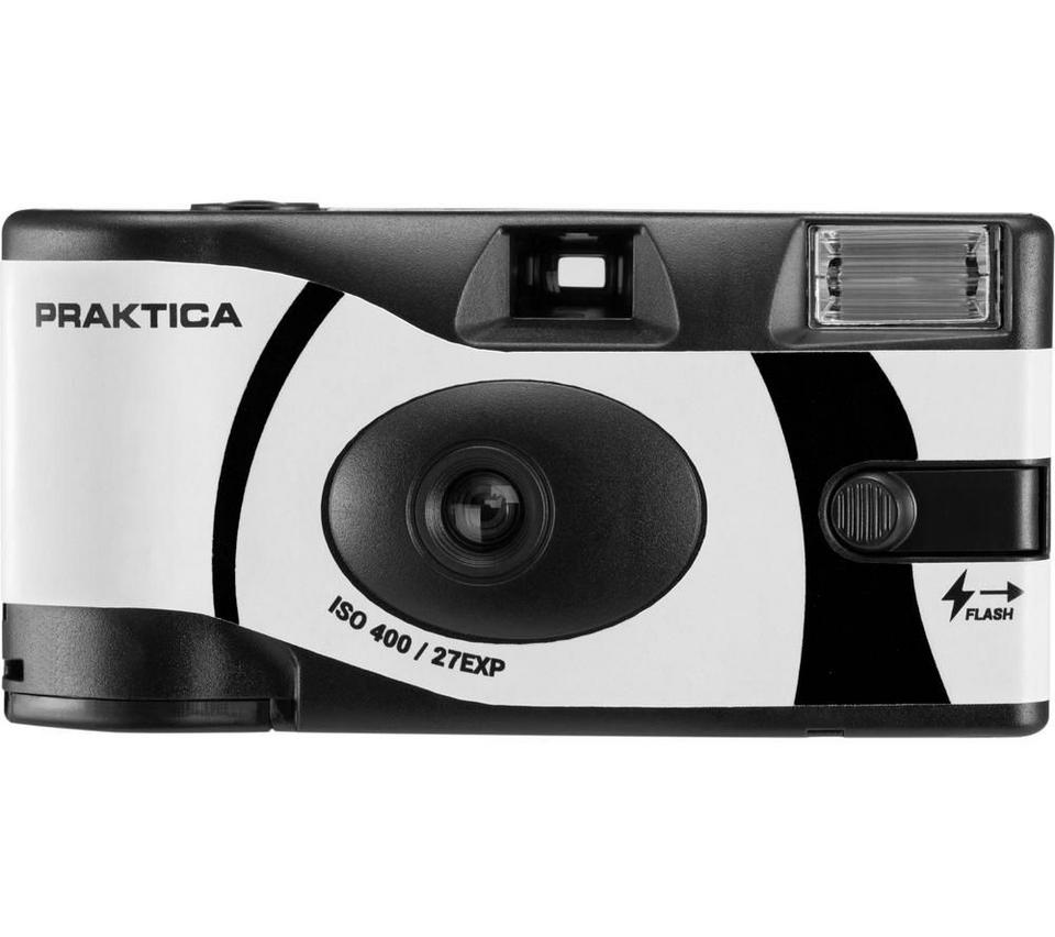 PRAKTICA N21F-BK/WHX2 Disposable Camera - Black & White, Pack of 2