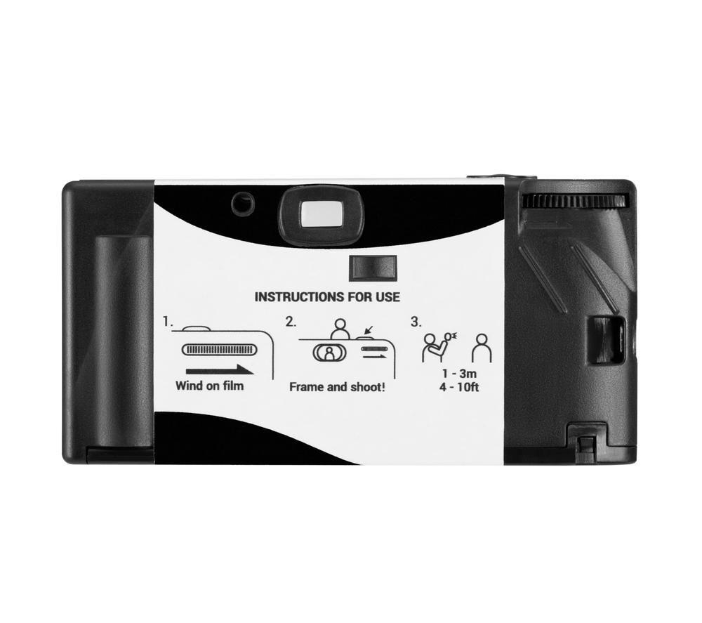 PRAKTICA N21F-BK/WHX10 Disposable Camera - Black & White, Pack of 10 image number 5 of 6