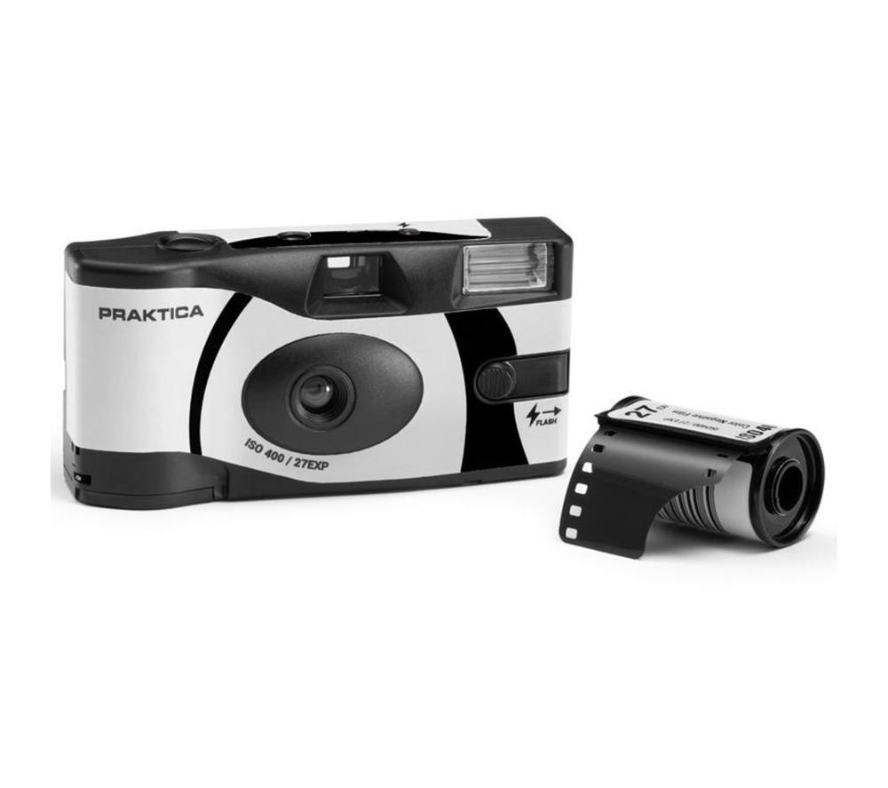 PRAKTICA N21F-BK/WHX10 Disposable Camera - Black & White, Pack of 10 image number 6 of 6