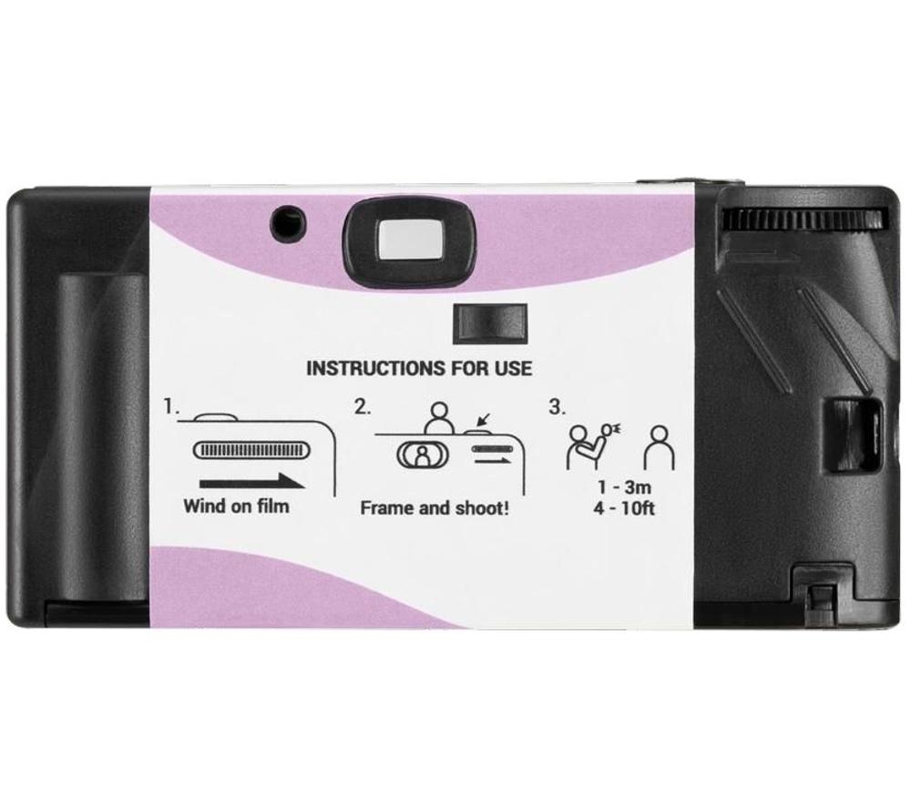 PRAKTICA N21F-PINK Disposable Camera - Pink image number 3 of 3
