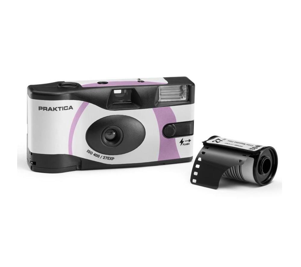 PRAKTICA N21F X2 Disposable Camera - Pink, Pack of 2 image number 3 of 6