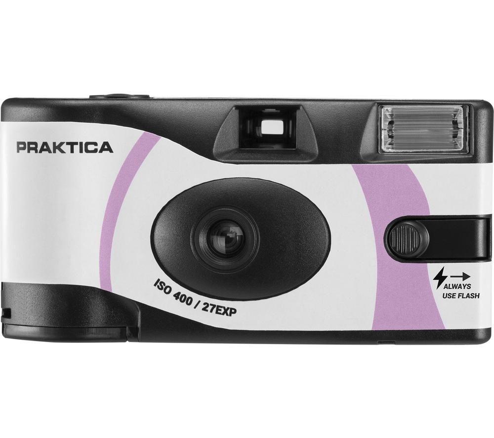 Praktica N21f X2 Disposable Camera - Pink, Pack Of 10, Pink