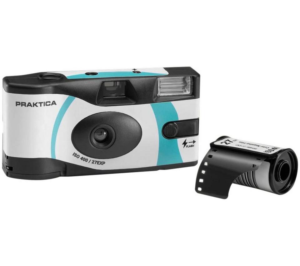 PRAKTICA N21F-GREEN Disposable Camera - Mint Green