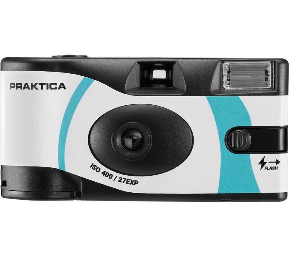 Praktica N21f X2 Disposable Camera - Mint Green, Pack Of 2, Green