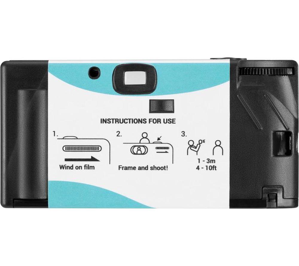 PRAKTICA N21F X2 Disposable Camera - Mint Green, Pack of 2 image number 6 of 6